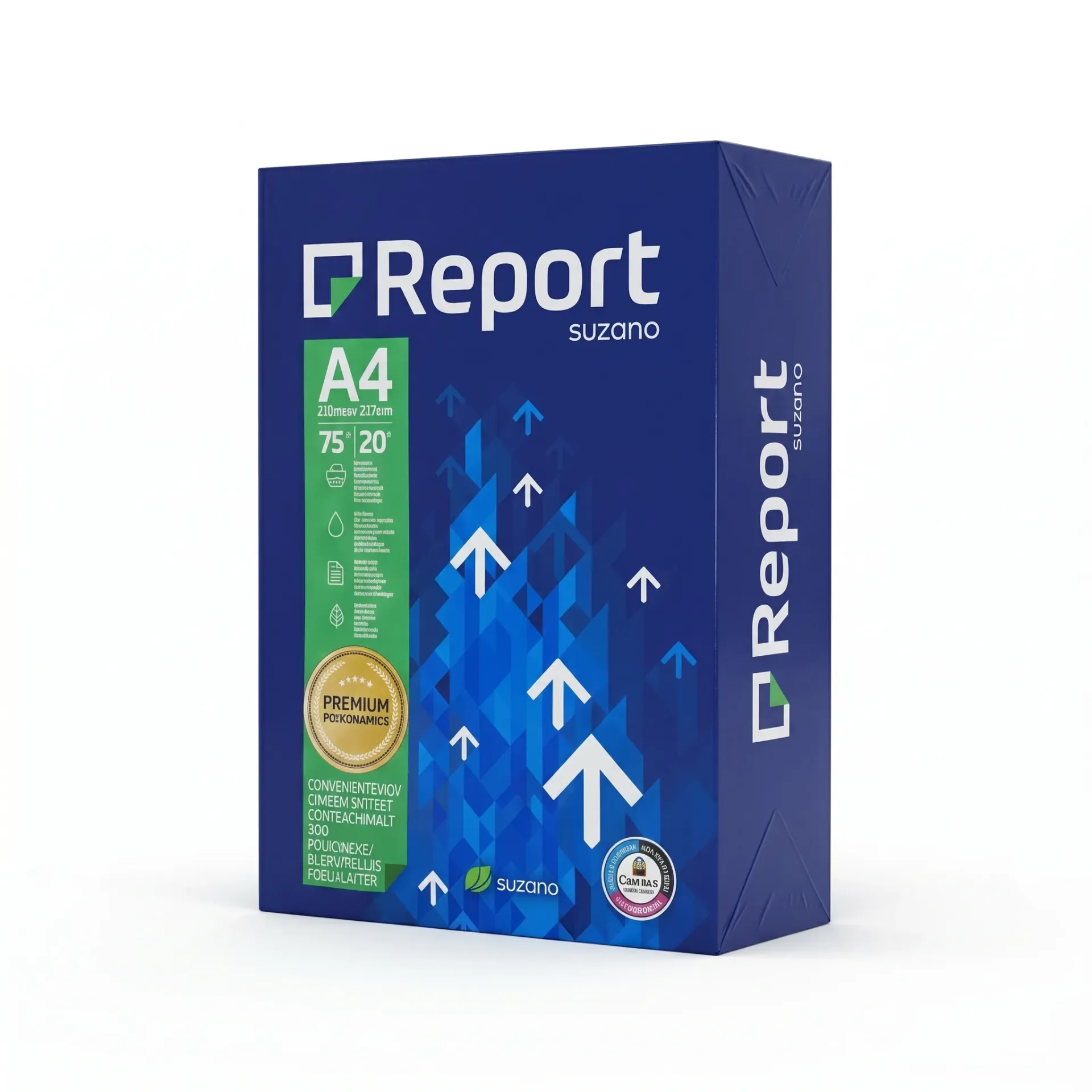 RESMA PAPEL A4 REPORT SUZANO PREMIUM 75 GR x 500 HOJAS