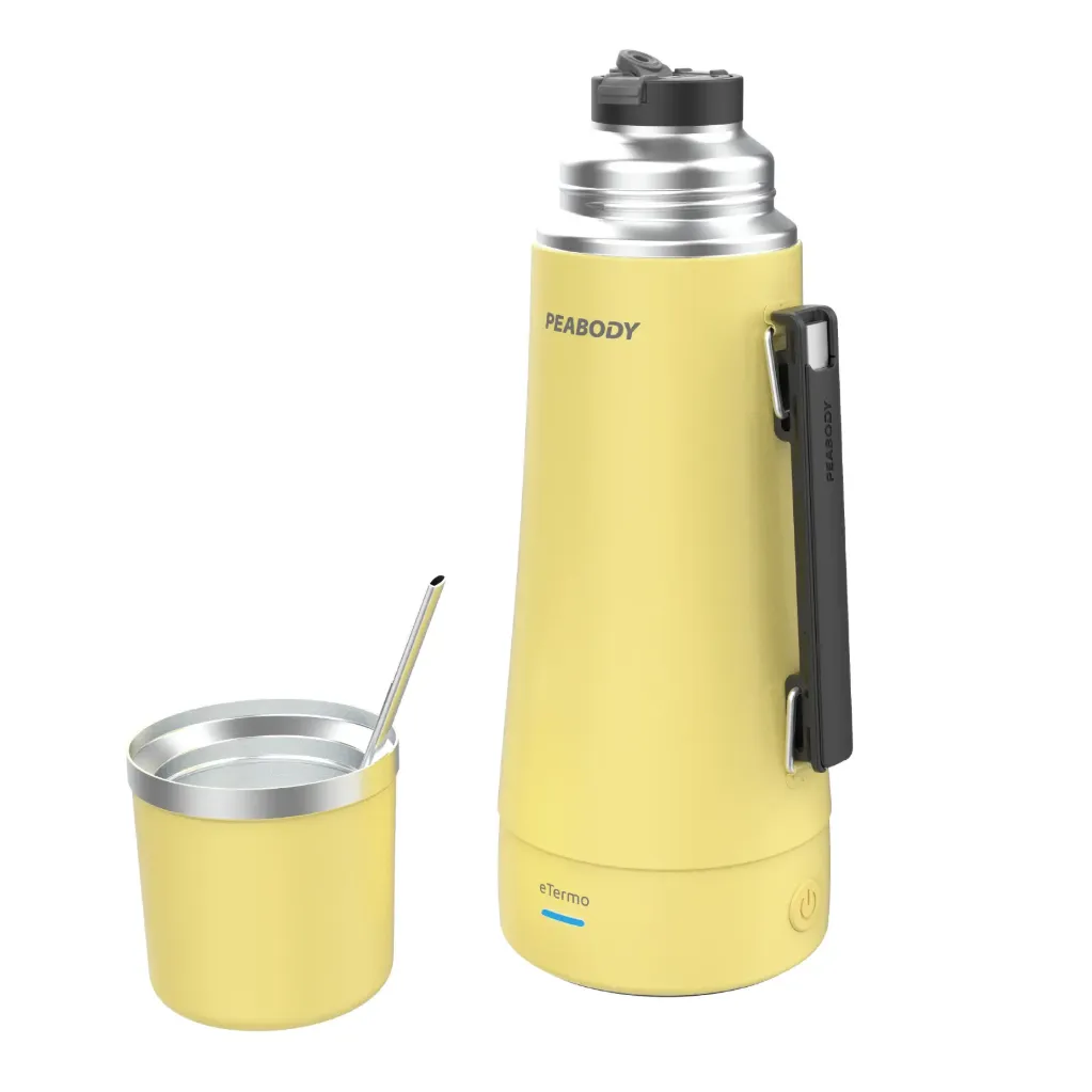 TERMO ELÉCTRICO PEABODY 1 LT 700W INCLUYE MATE Y BOMBILLA