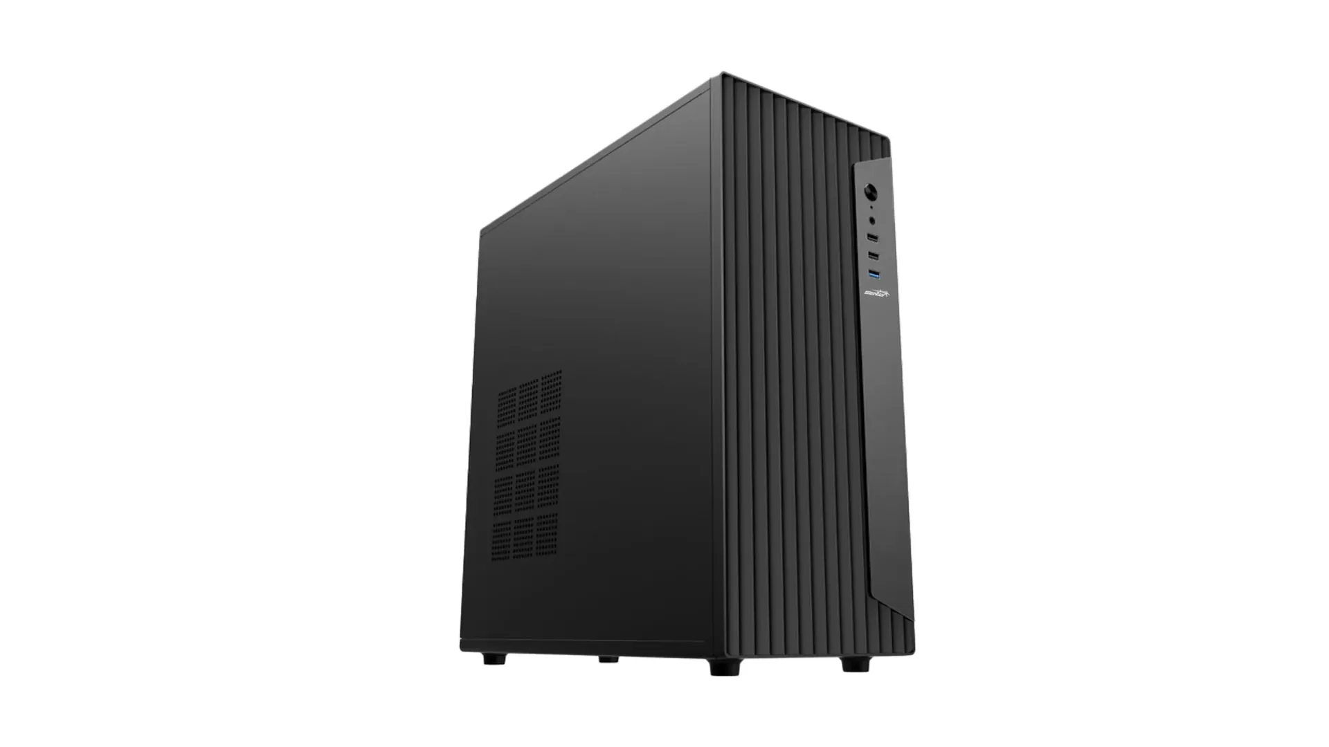 GABINETE SENSTEY TM10 CON FUENTE FB550-LX / 3 PUERTOS FRONTALES / TECLADO KB01 / MOUSE MS01